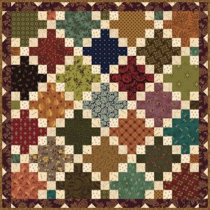 Cute as a Button Quilt Kit - Kim Diehl Simple Whatnots Club 15